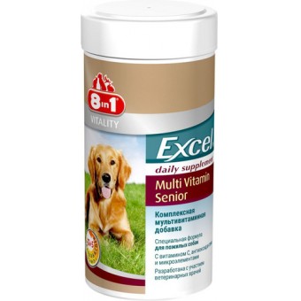 Витамины 8 в 1 Эксель Синьор Excel Daili for Senior Dogs, 70 таблеток