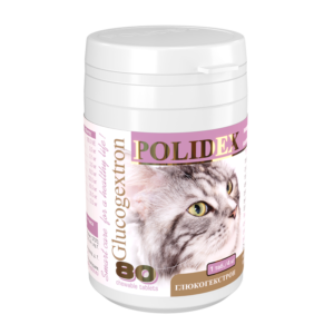 POLIDEX 80 Glucogextron для кошек 1таб./4кг