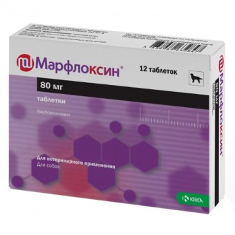 Марфлоксин таб., 80мг №12