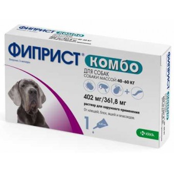 Фиприст Комбо для собак весом 40-60 кг