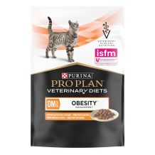 PRO PLAN VetDiet для кошек пауч OM при ожирении Курица 85г