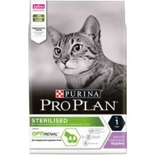 Перейти на страницу товара PRO PLAN Sterilised для кошек, Индейка 3 кг