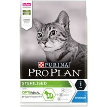 Перейти на страницу товара PRO PLAN Sterilised для кошек, Кролик 3 кг