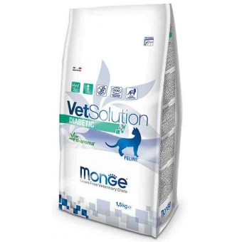 Monge VetSolution Cat Diabetic диета для кошек Диабетик 1,5 кг