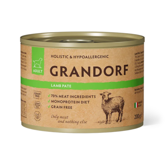 Перейти на страницу товара GRANDORF Ягненок 200г